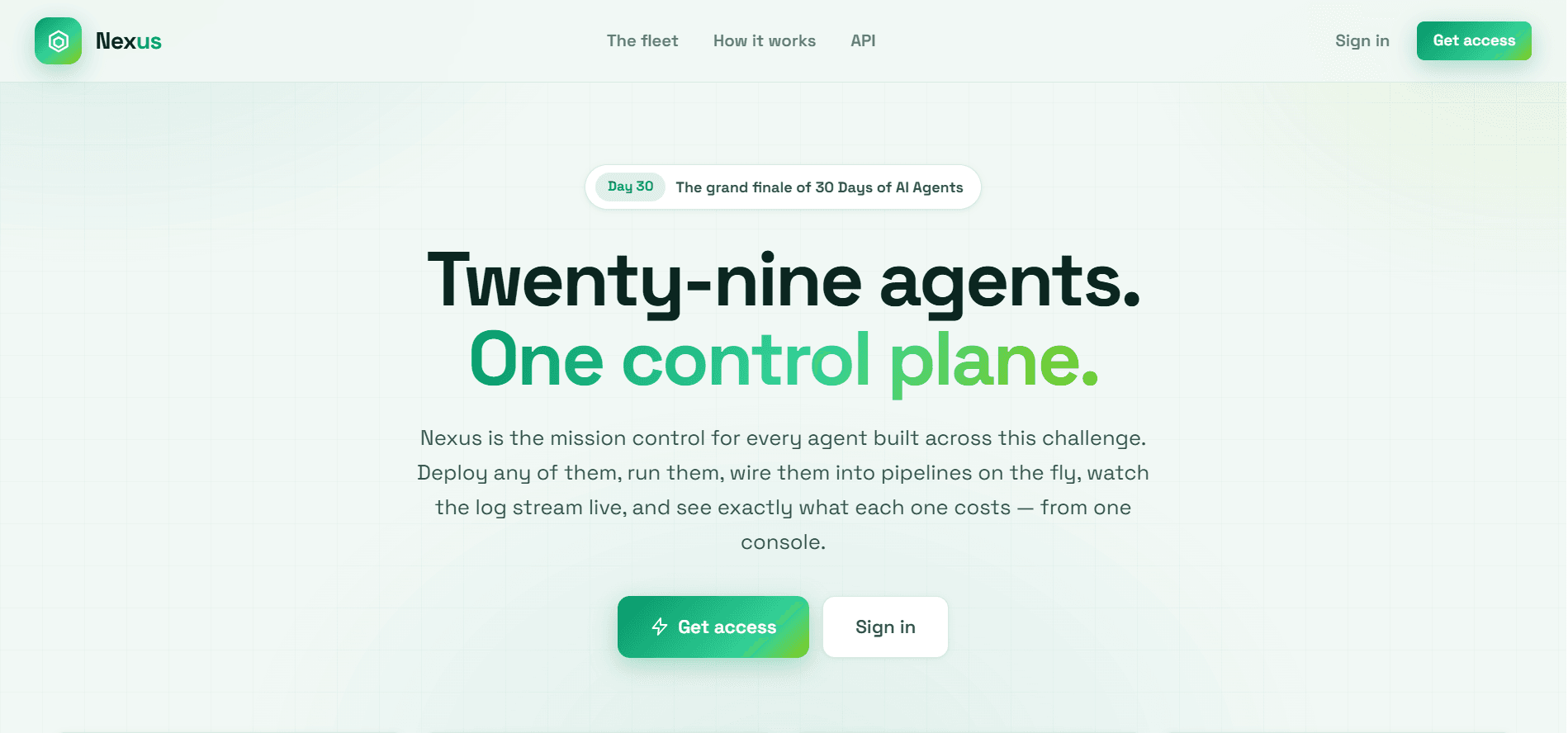 AI Command & Control Center