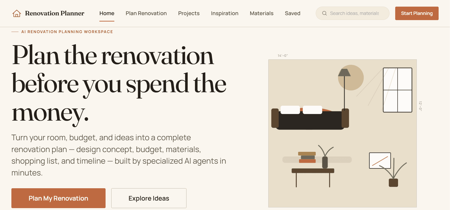 AI Home Renovation Planner