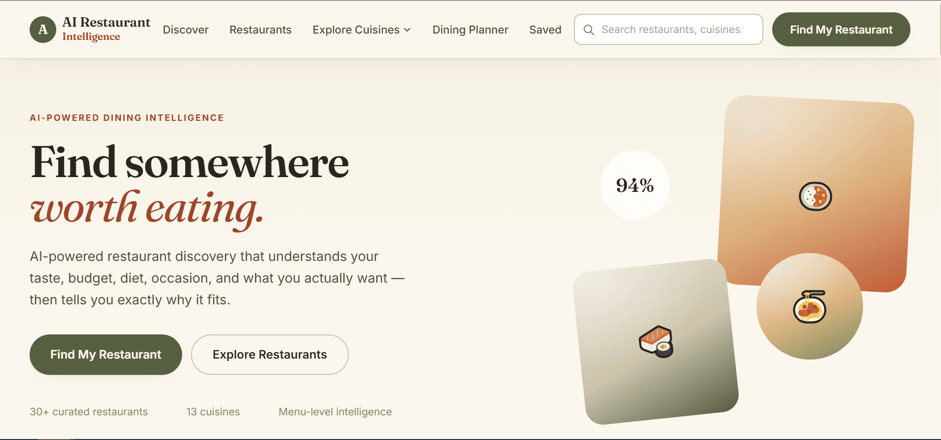 AI Restaurant Intelligence Platform