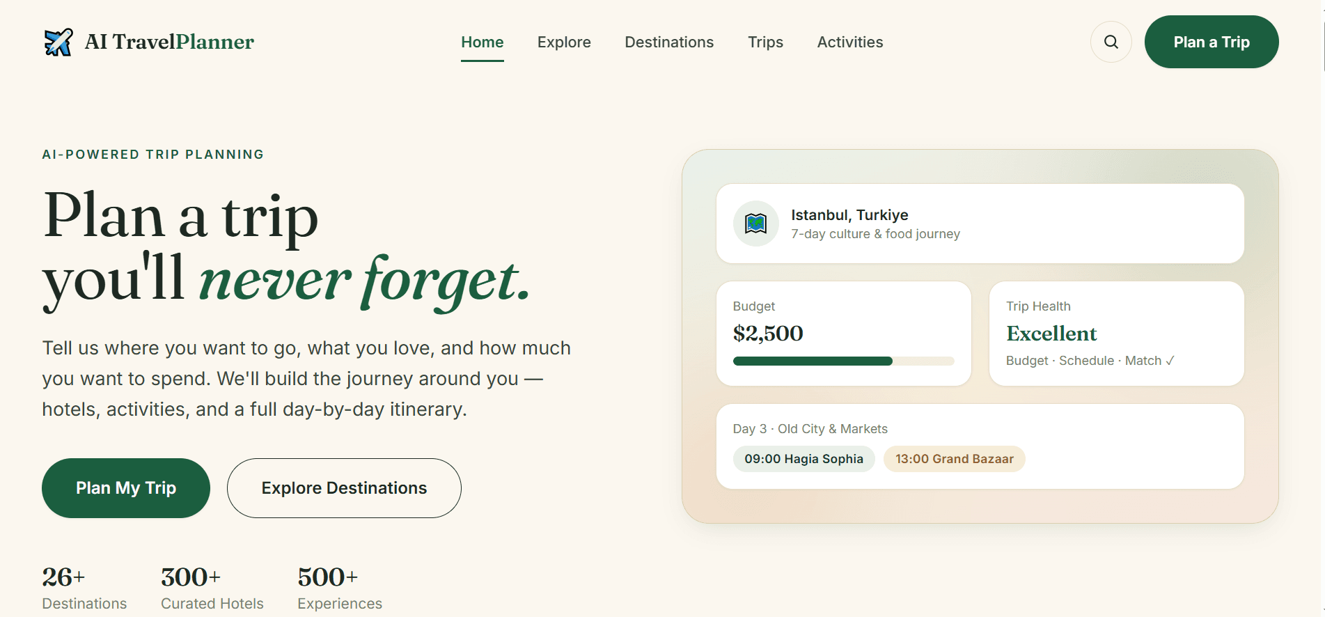 AI Travel Planner