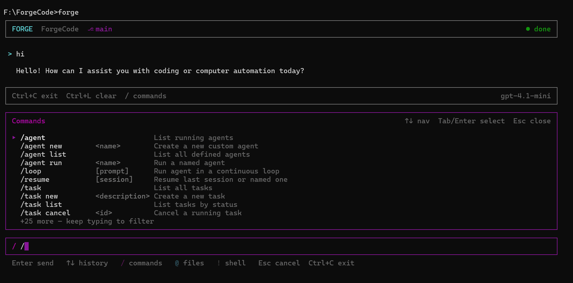 ForgeCode